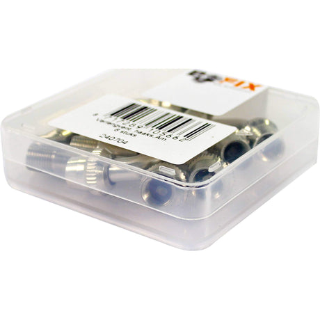 Verloopnippel auto haaks per 6