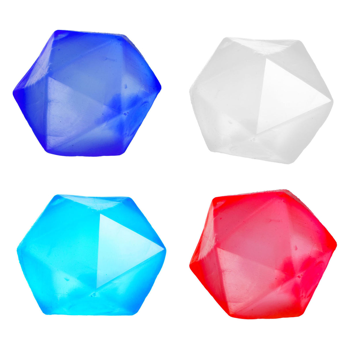 Toi-toys squishdough knijpfiguur diamant - 4cm 40gr