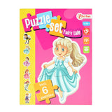 Puzzelset Sprookjes met 6 Puzzels