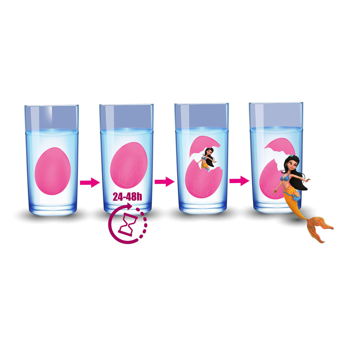 Toi-toys groei-ei zeemeermin