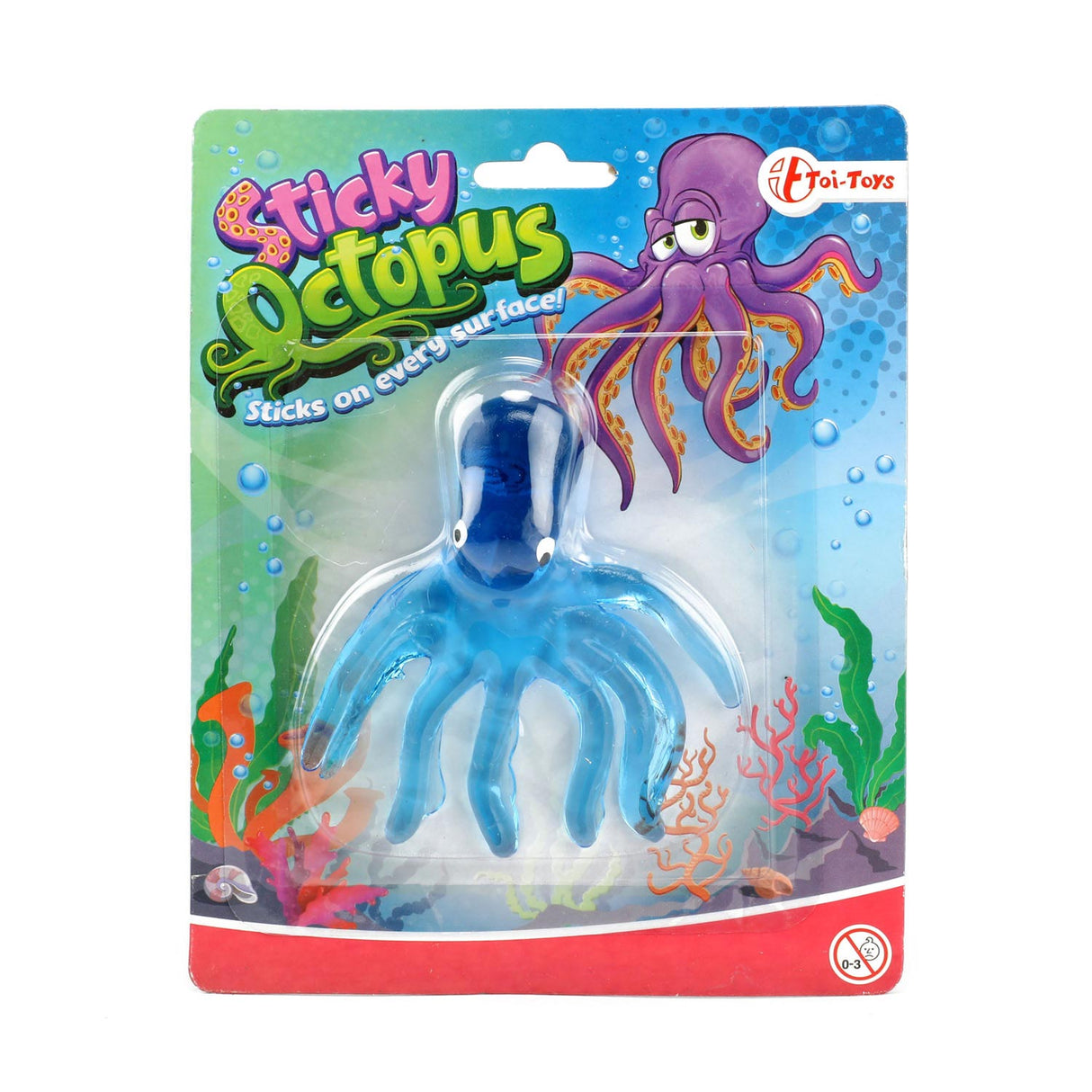 Toi-toys raamkruiper sticky octopus