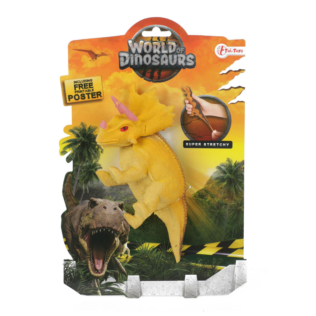 Toi-toys dinosaurus rekbaar