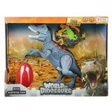 Toi-toys world of dinosaurs dino met geluid en ei blauw