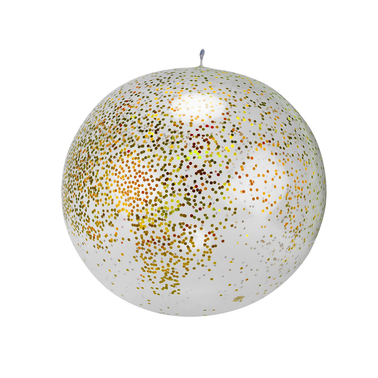 Toi-toys opblaasbare glitter ballon, 60cm