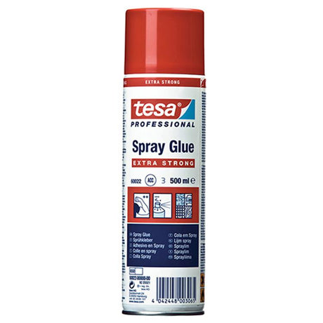 Tesa professional 1059263 - tesa lijm spray extra strong 500ml | 6 stuks