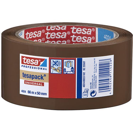 Tesa professional 1059182 - 4024 pack pp brown 66m x 50mm | 6 stuks