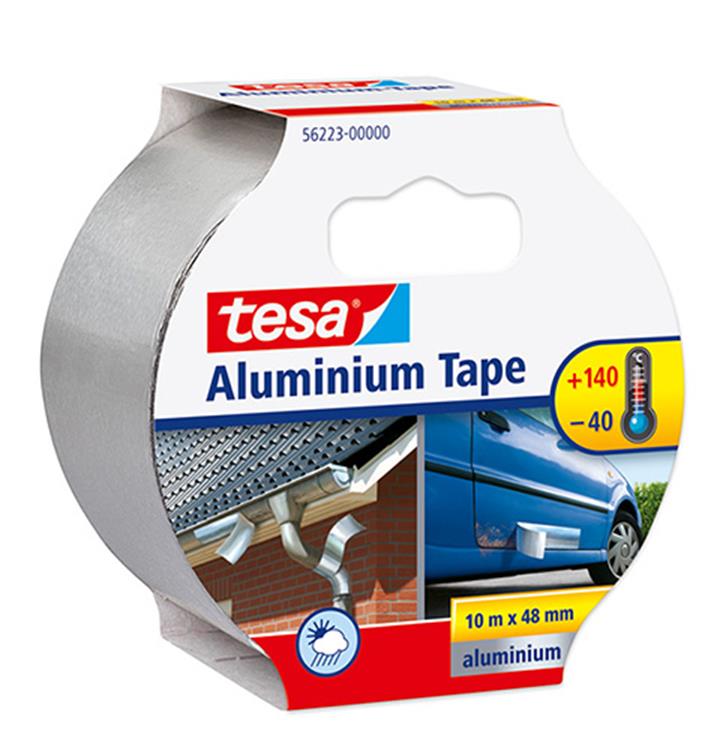 Tesa 56223-00000-11 aluminium tape zilver (l x b) 10 m x 50 mm 1 stuk(s)