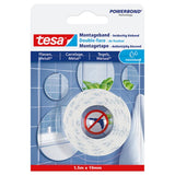 Tesa 1x isolatietape rol zwart 20 mtr x 1,9 cm - universele tape