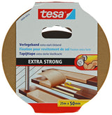 Tesa 1054489 - tapijttape extra strong 25m x 50mm | 6 stuks