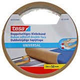 Tesa universal dubbelzijdige tapijttape - 5 meter x 50 mm.