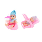 Beau Baby Mini Babypop Zittend, 12cm