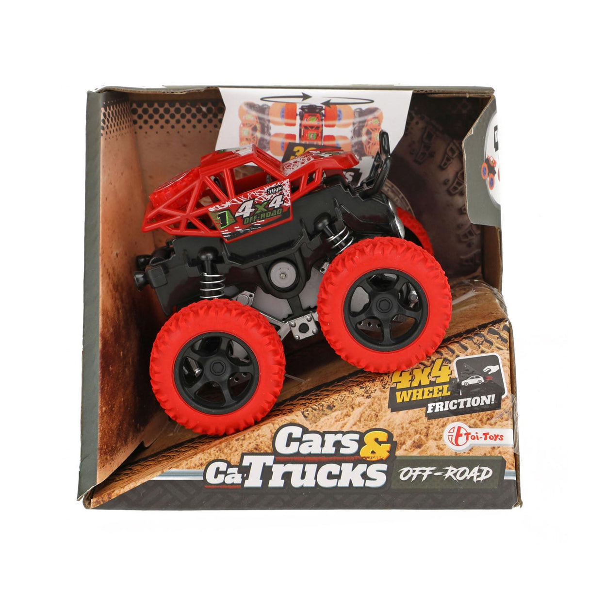 Vehicool frictie monster truck stunt 360