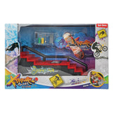 Toi-toys vingerskateboard of bmx fiets met skatebaan