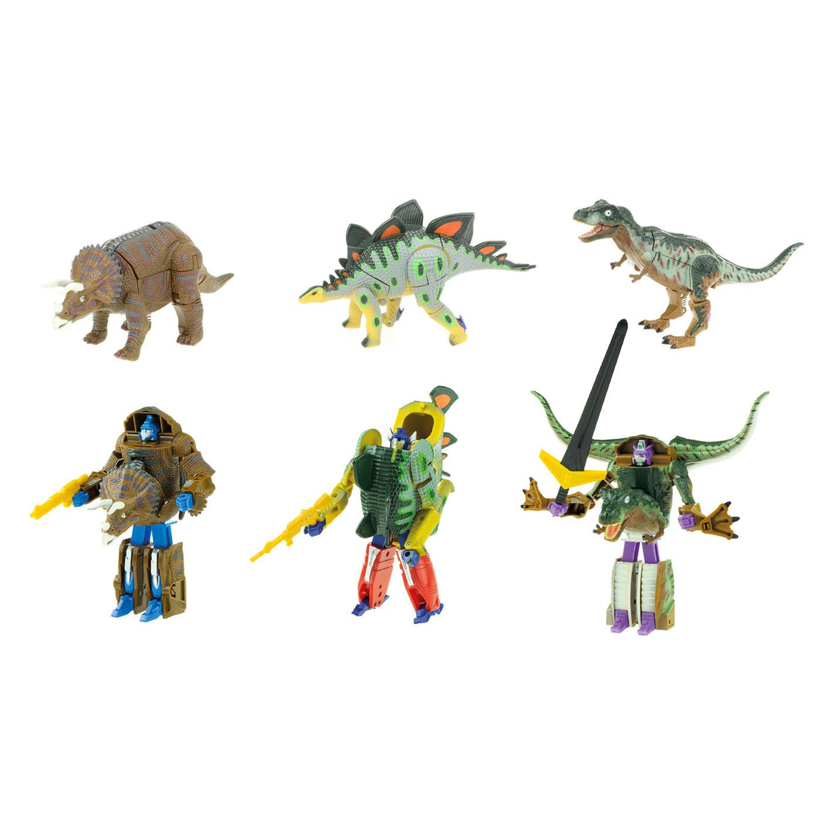 Roboforces veranderrobot dino, 17cm