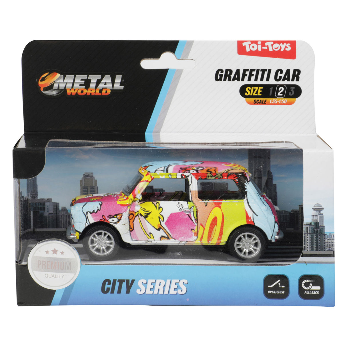 Metalworld pull-back graffiti auto