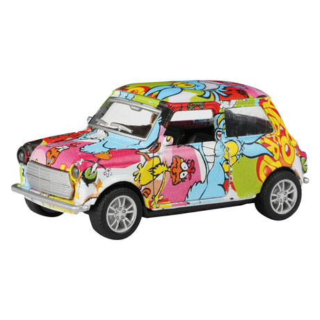 Twisk metalworld pull-back graffiti auto