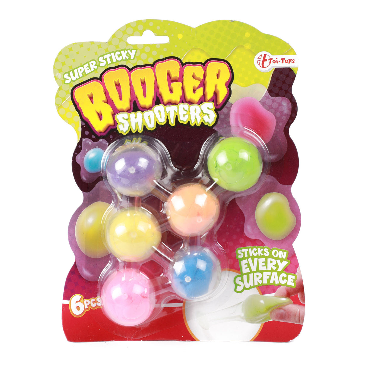 Toi-toys vingerkatapult stretchy sticky booger