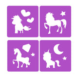 Toi-toys toi toys unicorn stoepkrijt + sjablonen