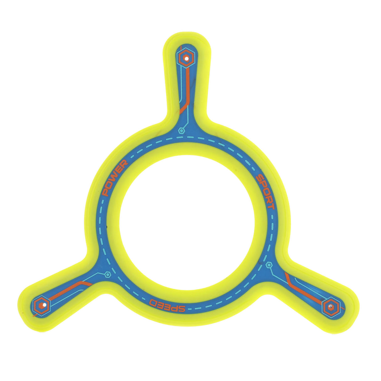 Merkloos sans marque toi toys ronde boemerang 'sports' (1 stuk) assorti
