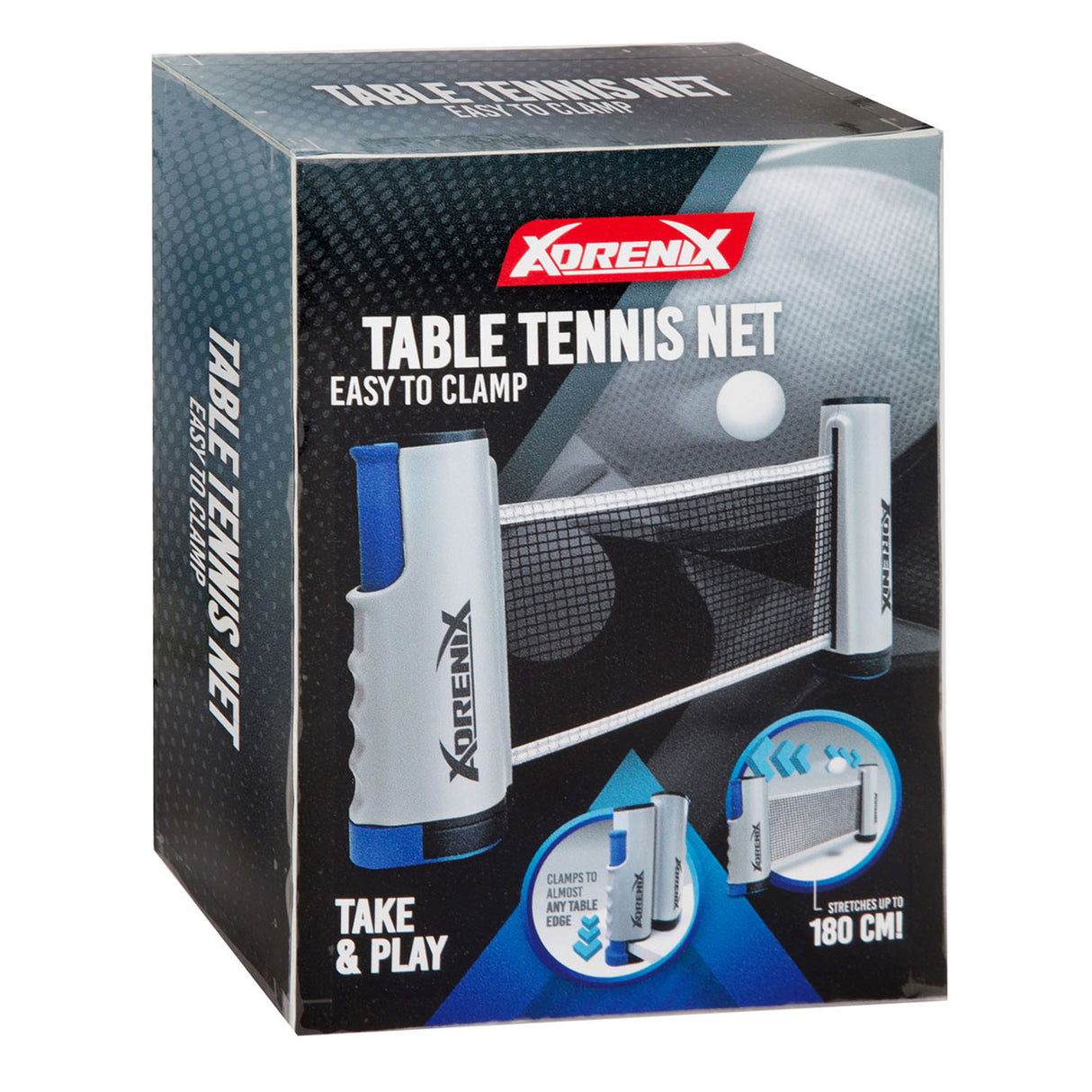 Toi-toys toi toys adrenix tafeltennisnet compact past op elke tafel
