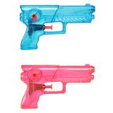 Splash waterpistool transparant, 2st.