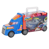 Toi-Toys Turbo Racers Vrachtwagen met Raceauto's, 3dlg.