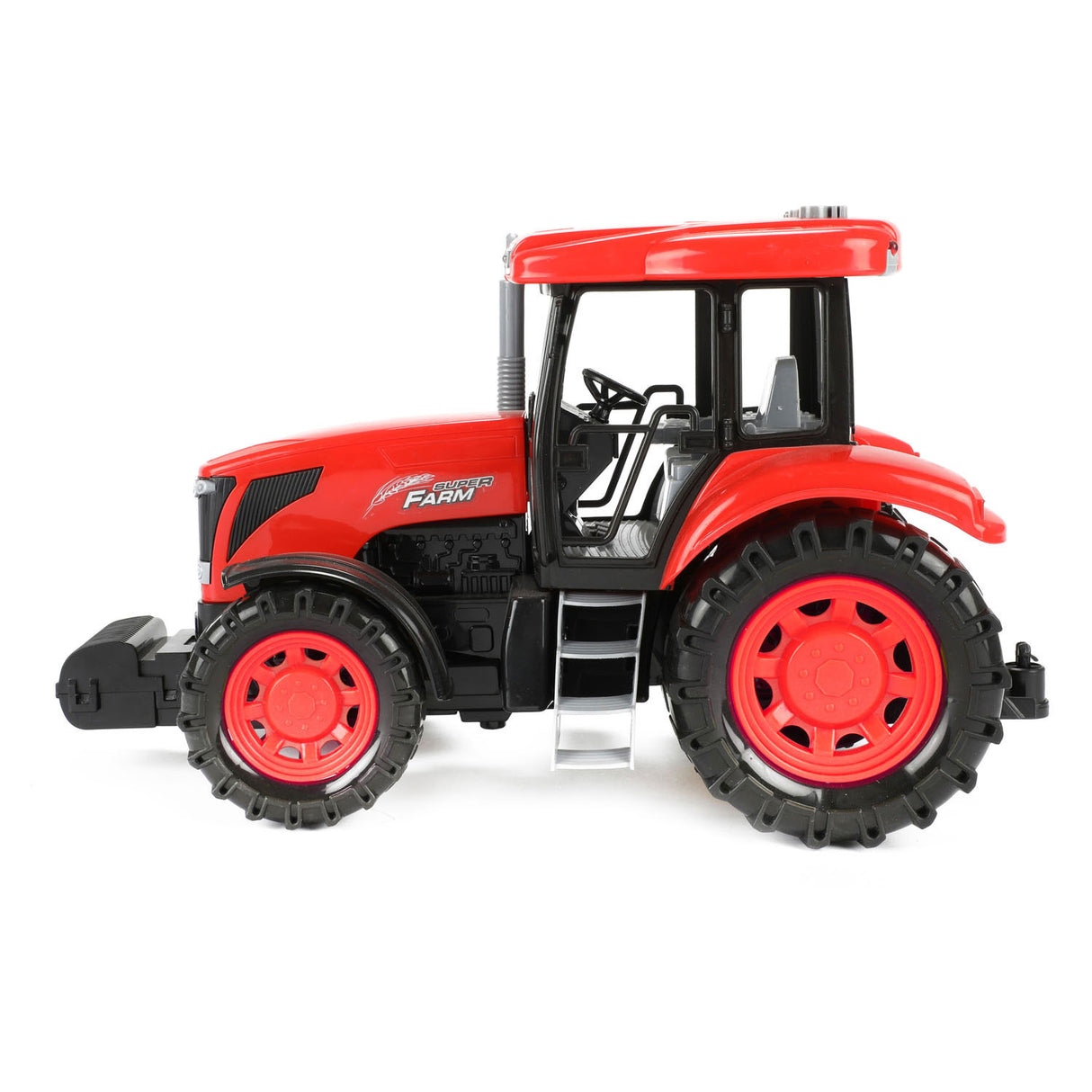 Toi-Toys Tractor Groot met Licht en Geluid Rood