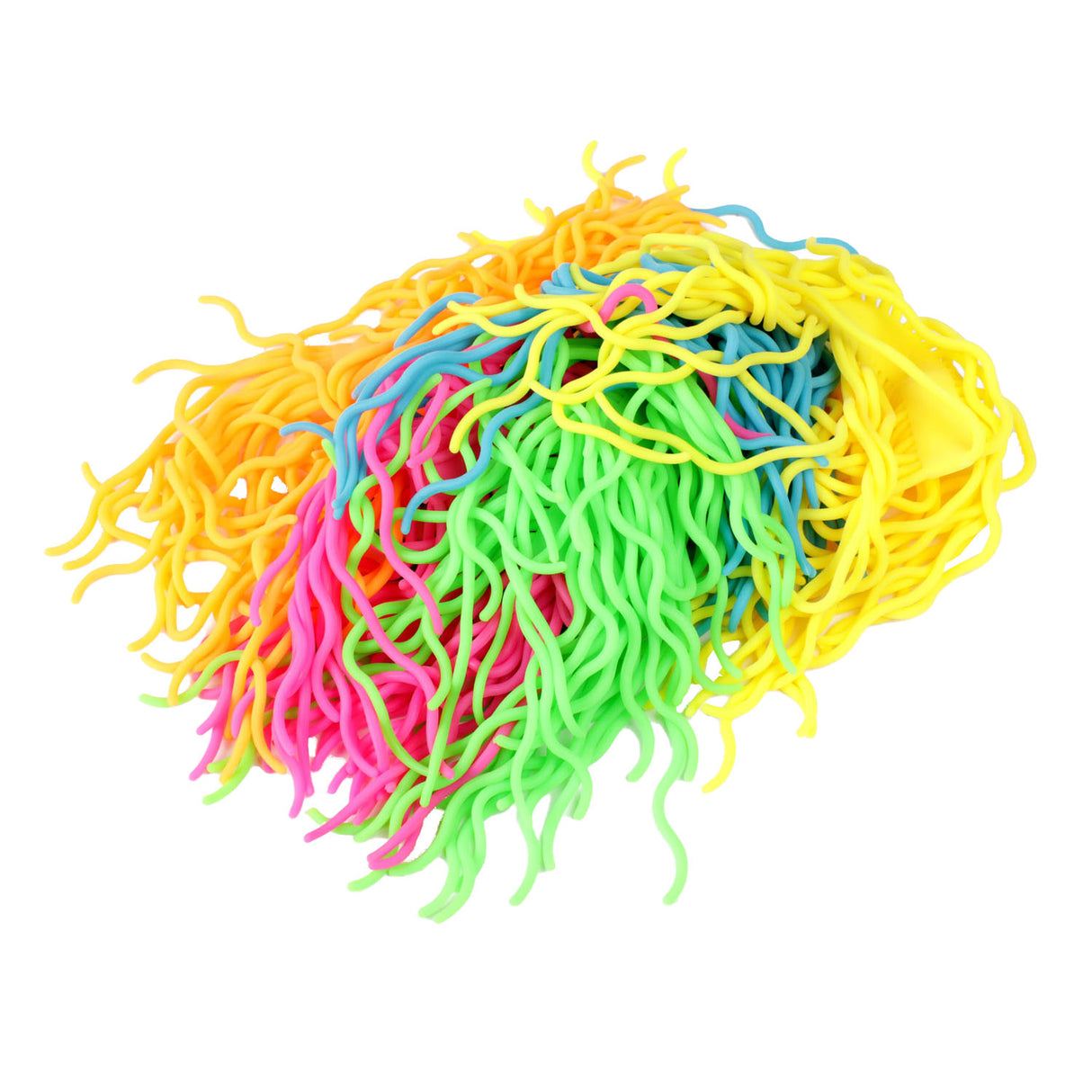 Toi-toys fun noodles curly super rekbaar fidget, 5st.