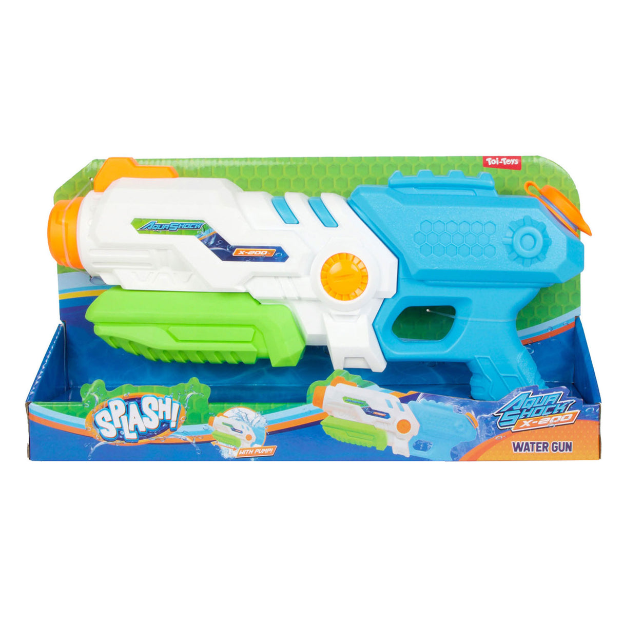 Splash waterpistool hexagon, 850ml