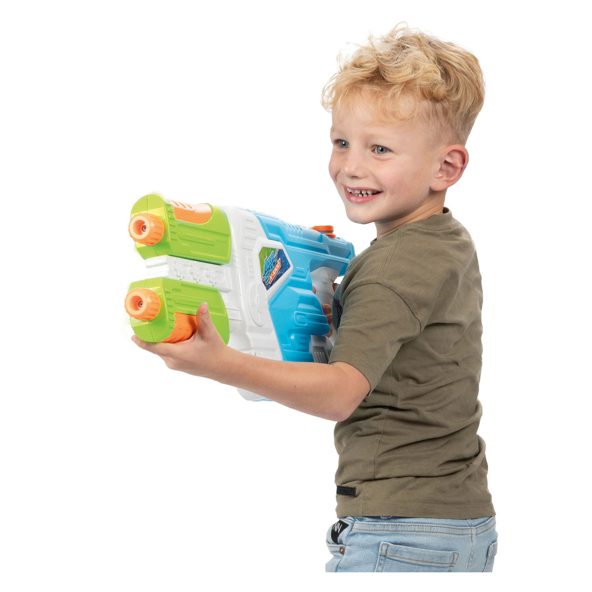 Splash waterpistool met dubbele loop twice, 1700ml