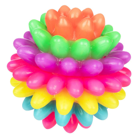 Sensorische regenboogbal spikey