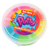 regenboog putty, 6 kleuren