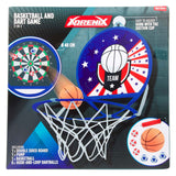 Adrenix spel darts basketbal 2in1 spel