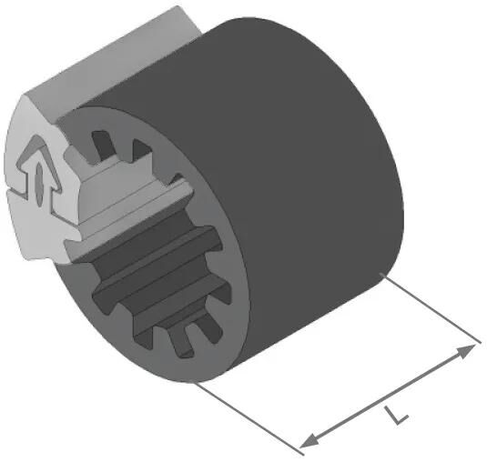 Herth+buss speciale bevestiging clipfixbasic clipfix spacer h+b inner-d=10,5mm,l=30mm