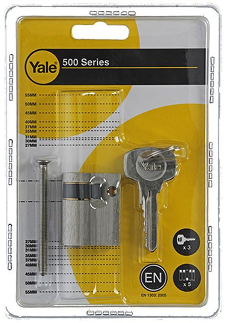 Yale 1006524 - halve profielcilinder 0500 mv 40mm(10 30) | 1 stuks