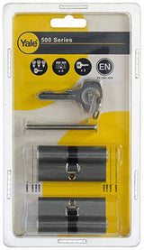 Yale 1006531 - set 2 profielcilinders 500 mv 60mm(30 30) | 1 stuks