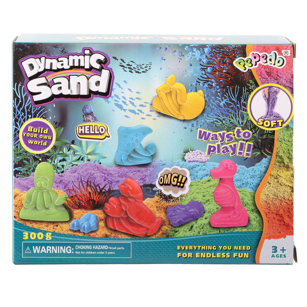 Jono Toys Dynamic Sand Speelzand met Accessoires, 300gr.