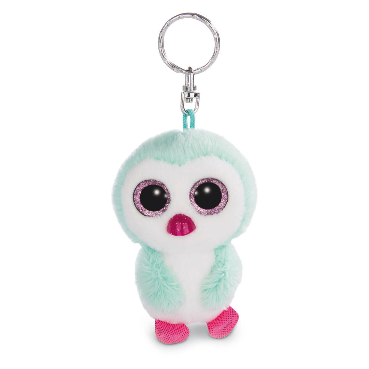 Nici Glubschis Pluchen Sleutelhanger Pinguin, 9cm