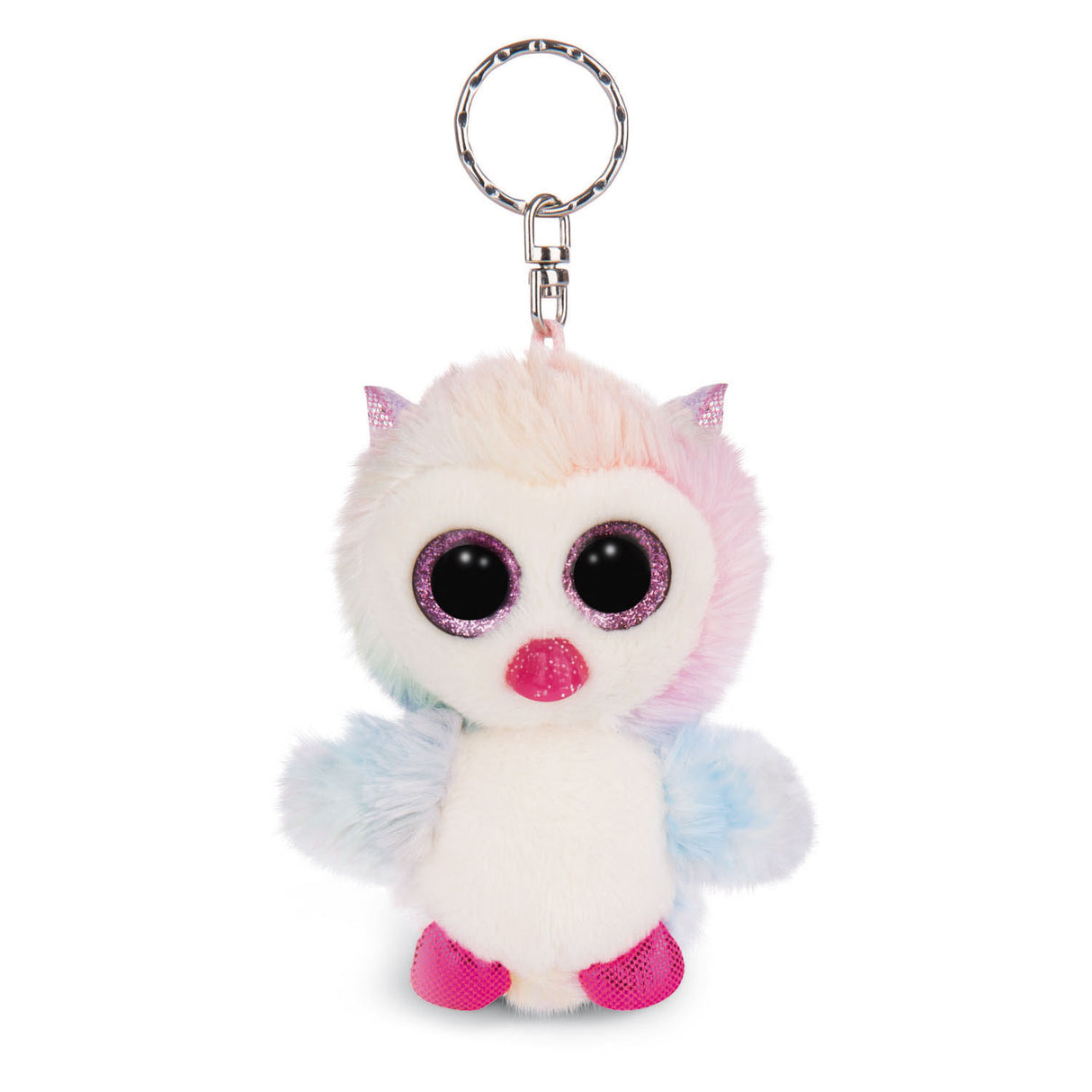 Nici Glubschis Pluchen Sleutelhanger Uil Holly, 9cm