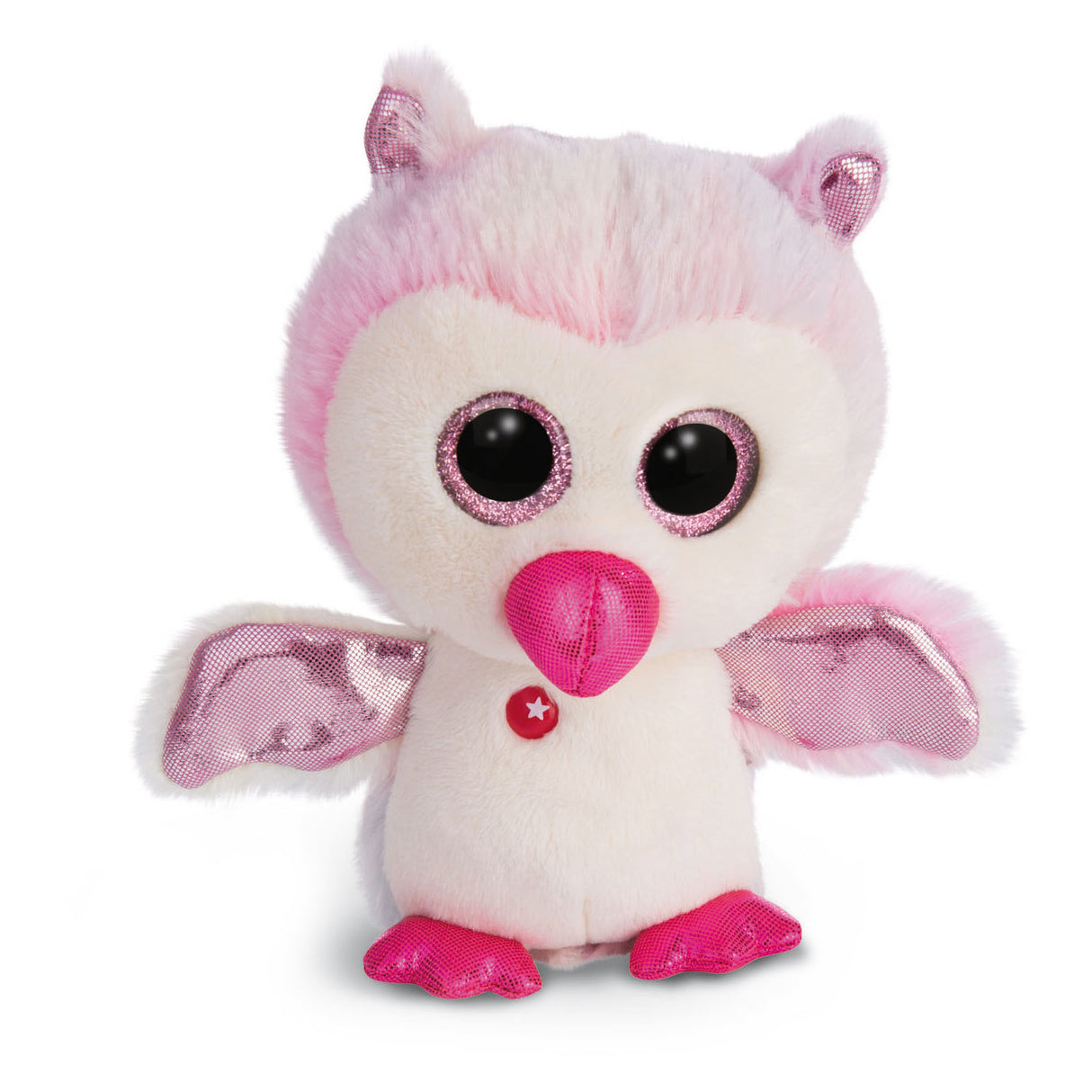 Nici Glubschis Pluchen Knuffel Uil Holly, 15cm