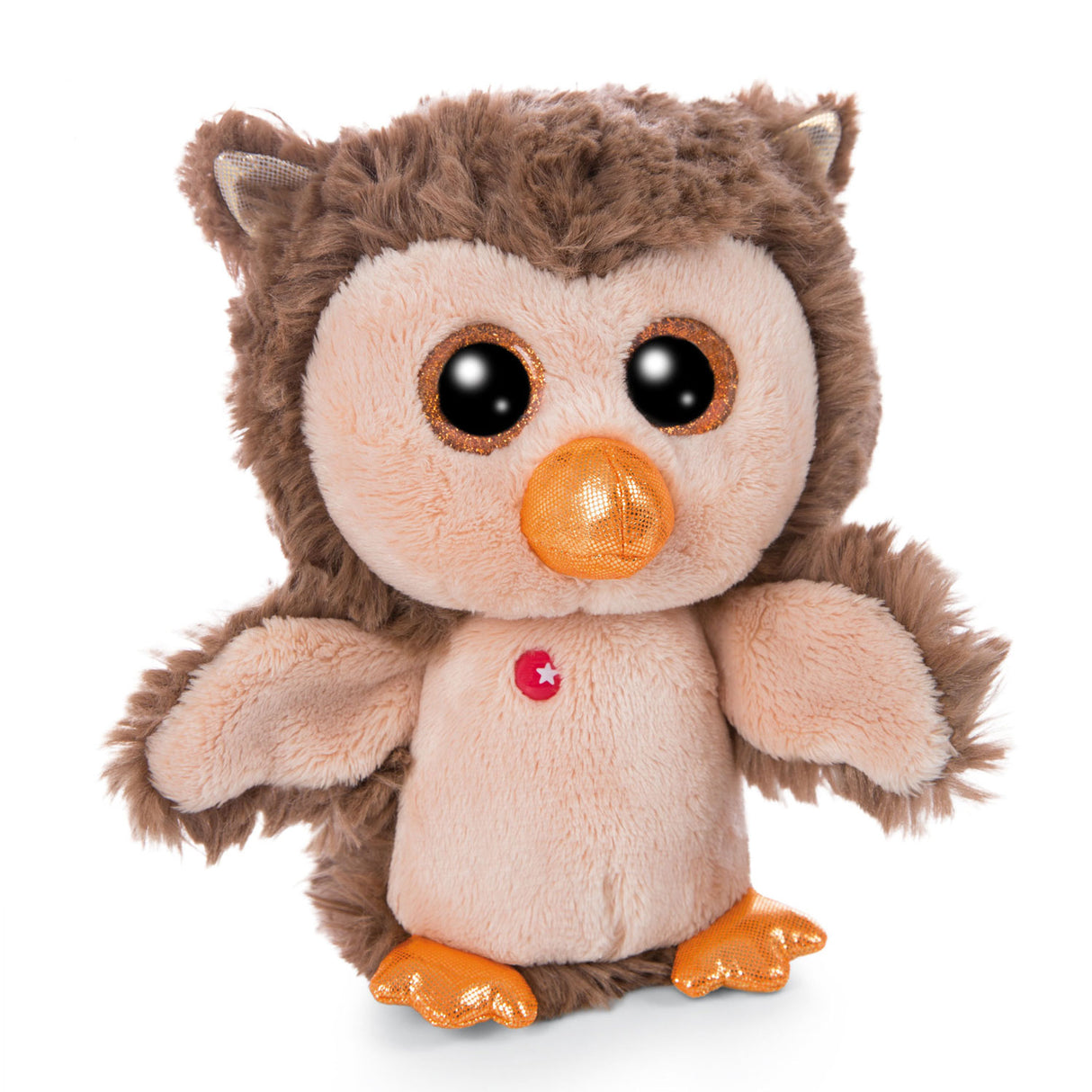 Nici Glubschis Pluchen Knuffel Uil Twila, 15cm