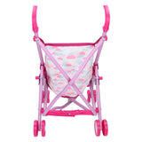 Jono toys poppenbuggy wolken - roze