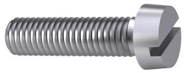 Cilinderkopschroef zaagsnede m4x8 d84 elvz | 200 stuks