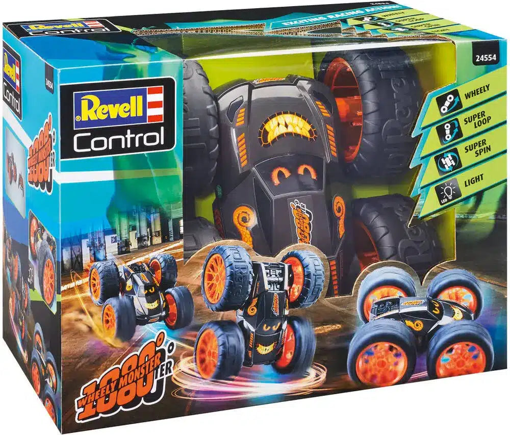 Revell rc stunt wagen wheely monster