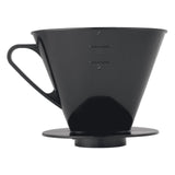 Metaltex koffiefilterhouder nr 4 zwart