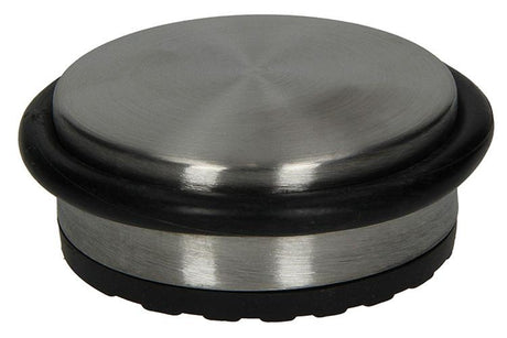Mack 1005318 - zware deurstop inox look 1,3 kg ø 95 mm 1 st pc | 6 stuks