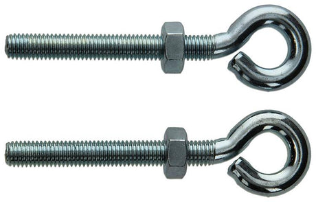 Mack 1006882 - 2 oogbouten verzinkt + moer m10x80 bl | 5 stuks