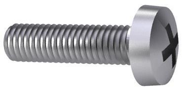 Bolkopschroef kruiskop m3x4 d7985h elvz | 200 stuks
