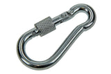 Mack 1006896 - 1 karabijnhaak+borgsl. verzinkt 6mm bl | 5 stuks
