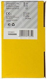 Mack 1006986 - spaanplaatschroef vz kop geelverzinkt 50st 6 x 130mm | 3 stuks